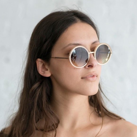 Steven Alan Haisey Oversized Round Sunglasses NEW